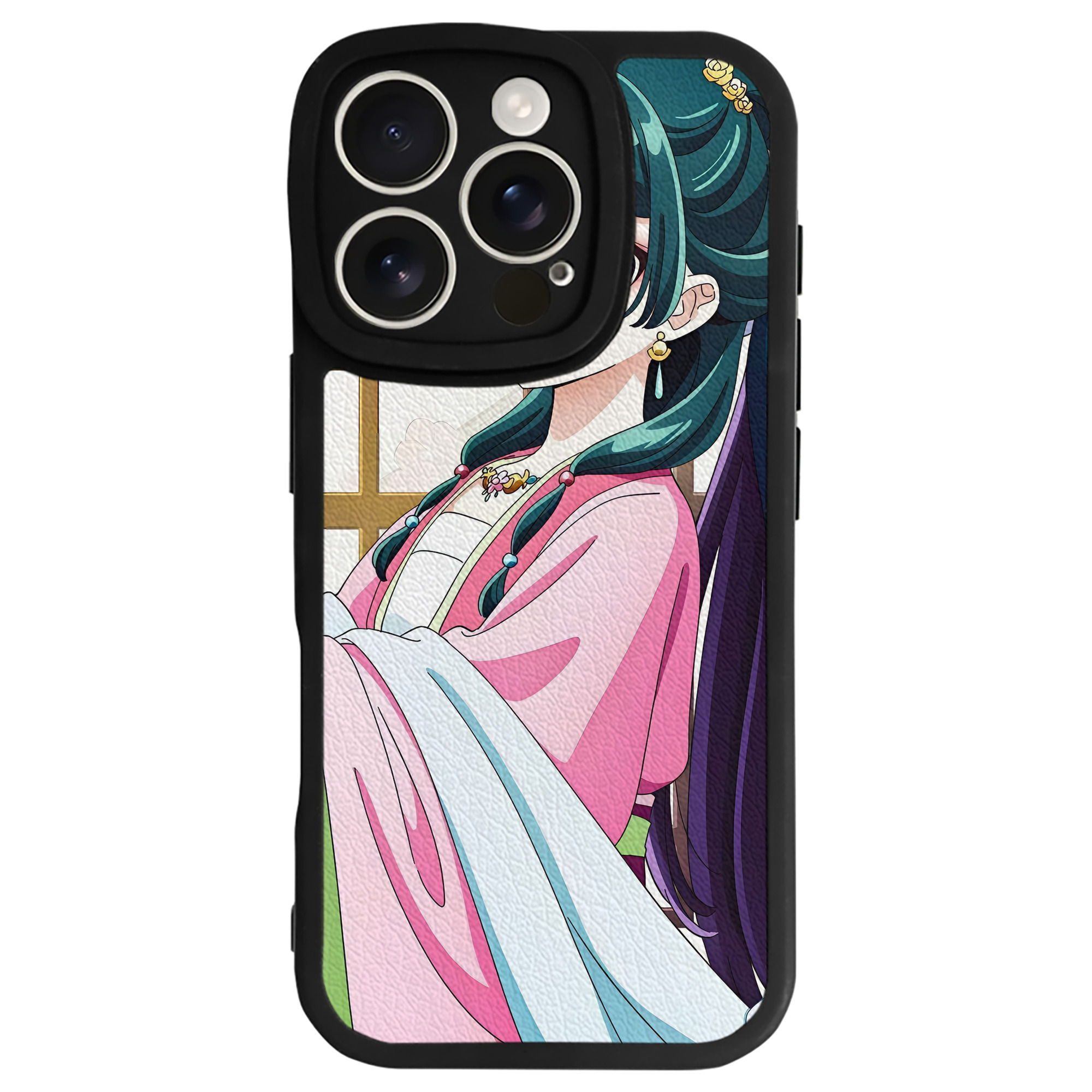 薬屋のひとりごと The Apothecary Diaries 【iPhone 16シリーズ対応】シリコンスマホケース（レザー調） 材質：シリコン
